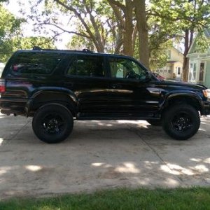 Before the suspension upgrade.