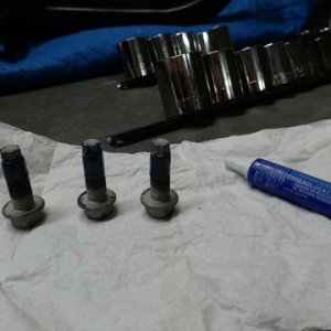All bolts get the blue glue