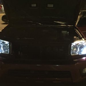 Vleds installed