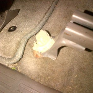 Seat bolt DIY fix