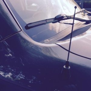 New short antenna reception much better than the stubby I had before