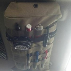 Slipped a Hydration cover over my visor.