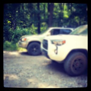 Blue Ridge WMA, GA. Parked on the AT.