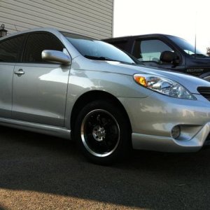Hooptie, 2007 Toyota Matrix SR. Fun little hooptie to drive and 31 MPG!!!
