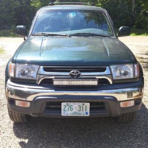 Got my light bar installed.