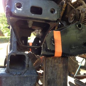 Cracked my frame in two