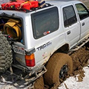 Stuck in Panamint Valley