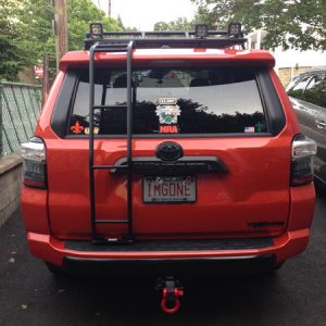 Finally got ladder mounted.