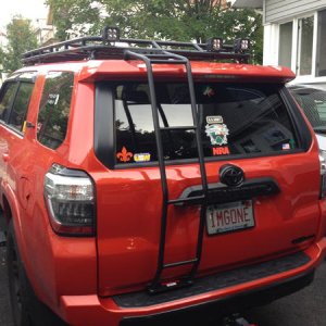 Finally got ladder mounted.