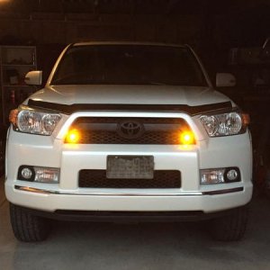 Installed new DRL pods in the grill