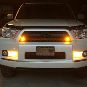 Installed new DRL pods in the grill