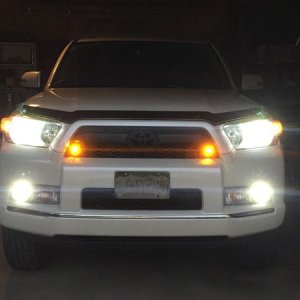 Installed new DRL pods in the grill