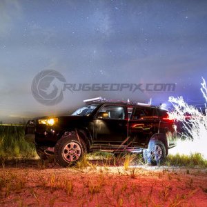 Everglades Starlapse Shot