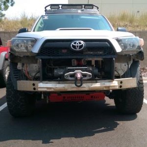 Starting bumper build! Did not wanna wait 6-8 months for a Shrockworks bumper. So I am building my own. Taking the best aspects of the DO and the SW b