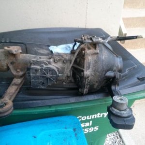 Just pulled from truck.  Good lord its heavy!