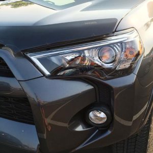 OEM Hood Protector installed