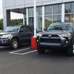 delivery day....next to my 4th Gen.