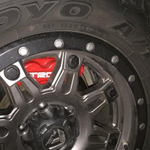 My custom caliper paint job