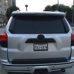 Blackout all chrome W/Plasti dip and Satinizer