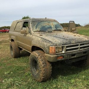 after a day of wheeling
