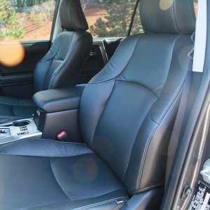 Katzkin front seats with seat warmers