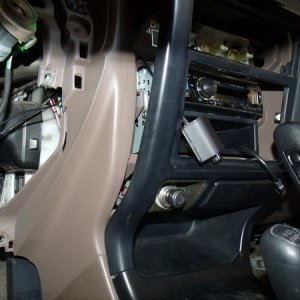Installing the volume knob