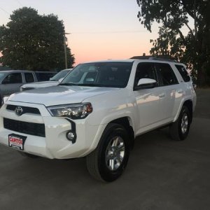 2015 Super White SR5. Can't wait to start adding.