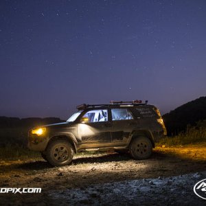 A little night stars action