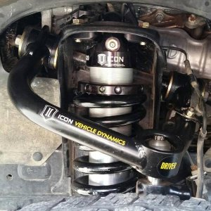 ICON front coilovers and UCAs