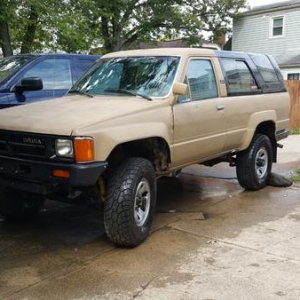 Repainted a nice matte tan