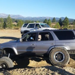 More flex testing before I cut. Thinking about removing the flares, cutting, then reinstalling them higher up.