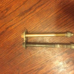 Body mount bolts