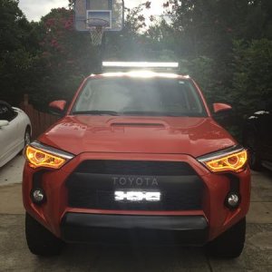 lights almost done!  A few more additions left. brushguard coming soon!