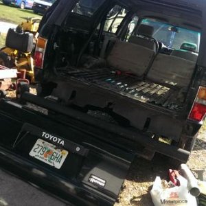 I swapped the hardtop, tailgate, and the interior
