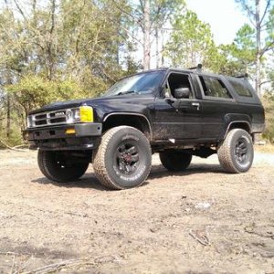 First time I took this truck out on the trails. Didn't go in the mud though