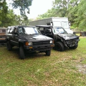 My parts truck and Dolly