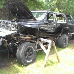 Traded the rolled body for a lightbar, a toolbox, and spare doors for an 83 Pickup.