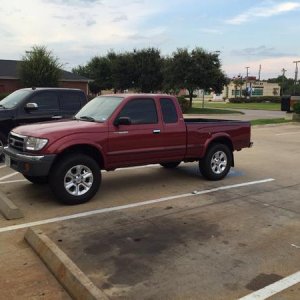 OEM 4Runner wheels on 1999 Tacoma