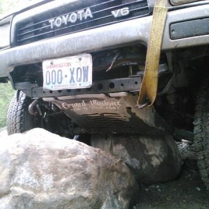 the only time i got stuck was from a bad spotter when i wanted to take a damn pic