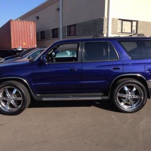 Here is my 2002 4runner the day I bought it.Those rims have GOTZ to go :(