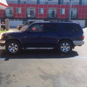 New rims! Bought off of Craigs list for only $200!! OEM off of a 2010 FJ Cruiser....