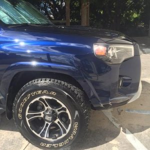 Front Tire White Letters out