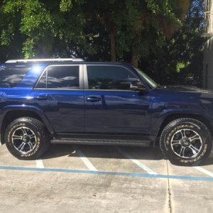 Side View White Letters Out