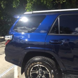 Rear View With Letters Out