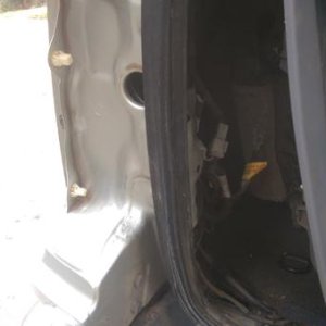 Left side after uninstalling