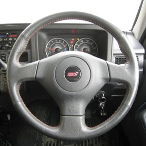 Impreza STI steeringwheel