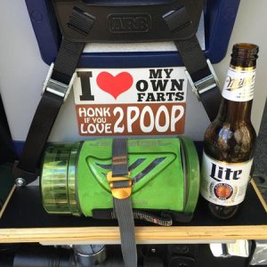 Best bumper sticker contest winner goes to...Antman.