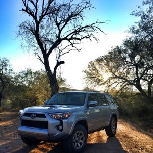 My 2016 4Runner at Verde River