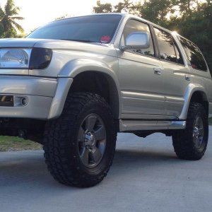 fresh paint on wheels