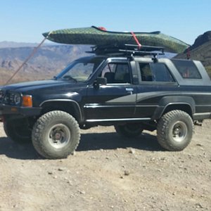 First wheelin'/kayak trip